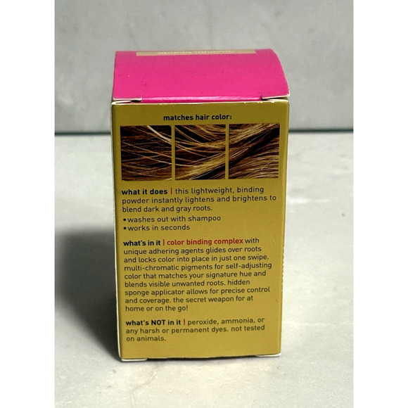 New Style Edit Blonde Perfection Root Touch-Up Powder Medium Blonde 0.14 oz - Picture 4 of 5